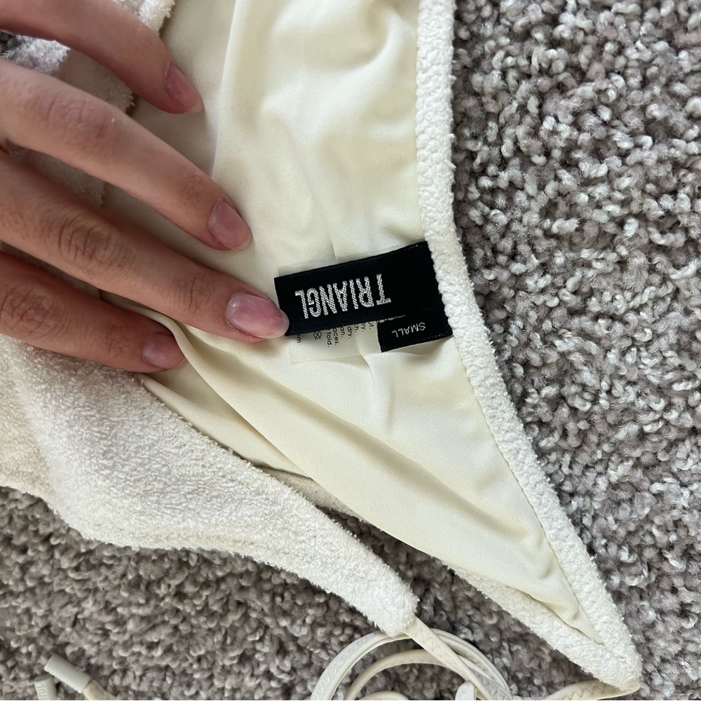 Triangl Terry Cloth Bikini Small